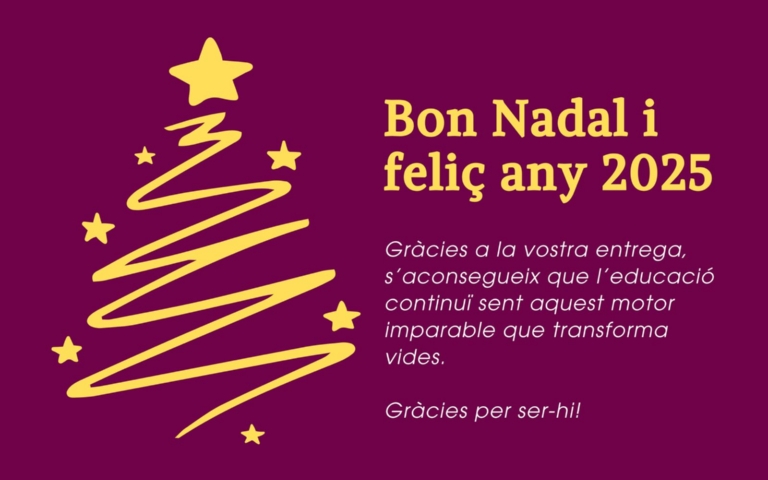 Bon Nadal i feliç any 2025